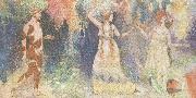 cesar franck the year nijinsky s scandalous choreographic version  for the ballets russes. oil painting